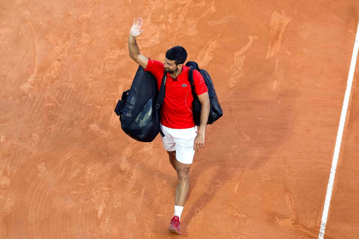 Addio ufficiale di Djokovic