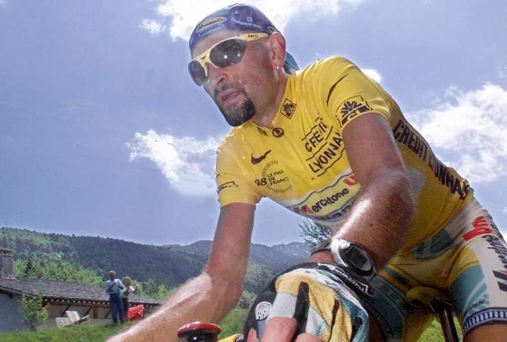 Marco Pantani rincorsa